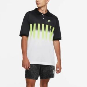NWT Nike Tennis Polo Agassi Re-Issue L